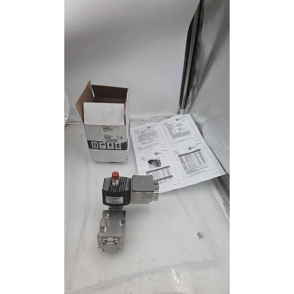 ASCO  Low-Temperature Solenoid Valves 8381L3188S400F1 1/4 3NC ST.ST. EXT...